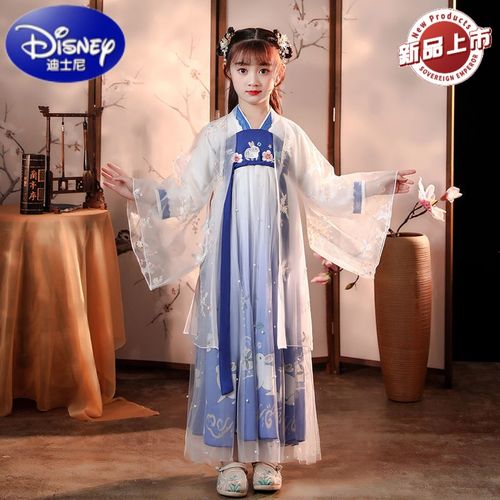 同款汉服女童春夏儿童民族服装仙气小孩古风女装超仙小